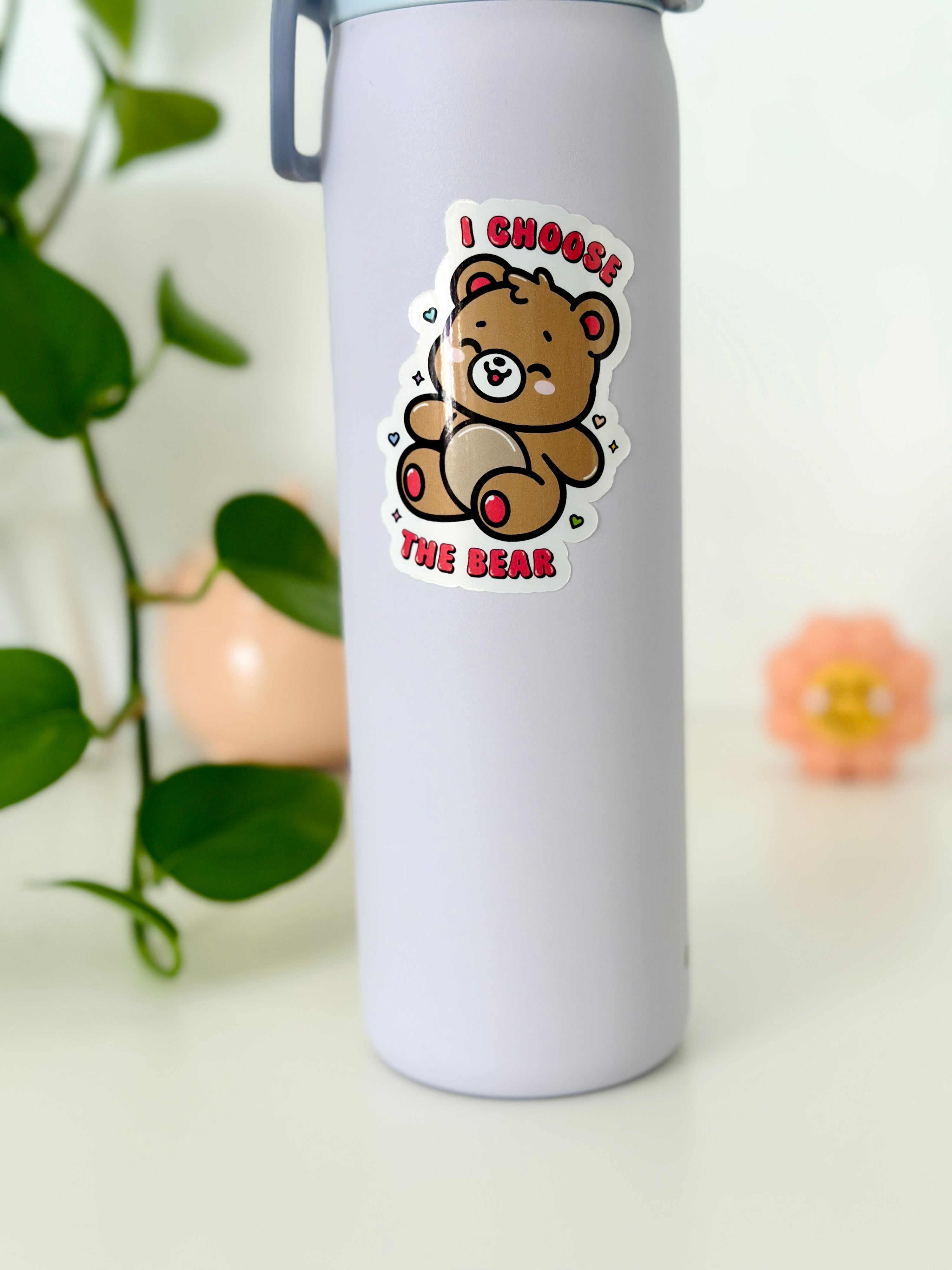 I Choose The Bear Sticker