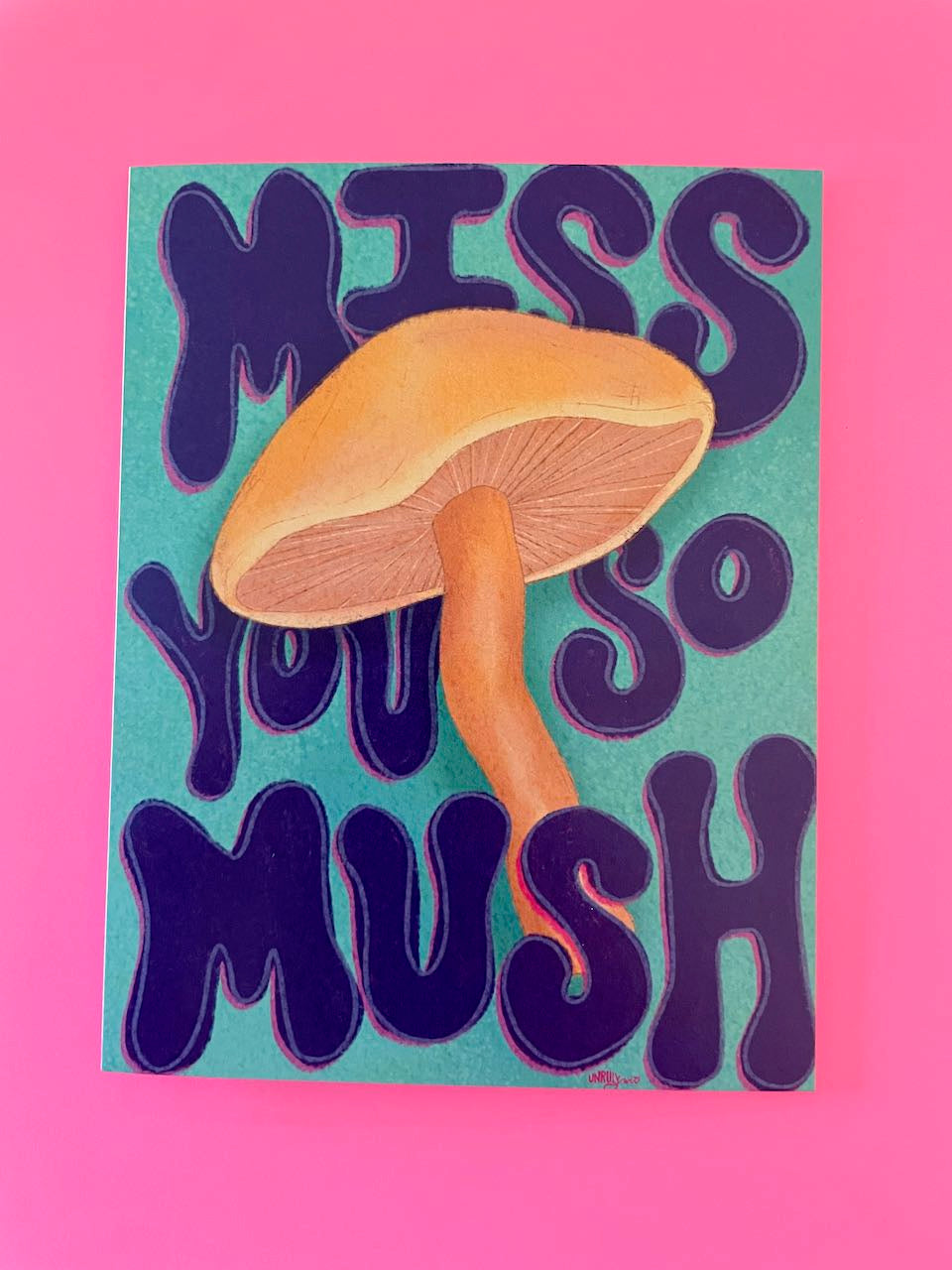 Miss You So Mush Card