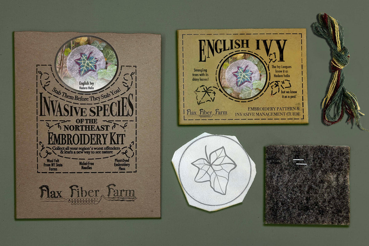 English Ivy Embroidery Kit