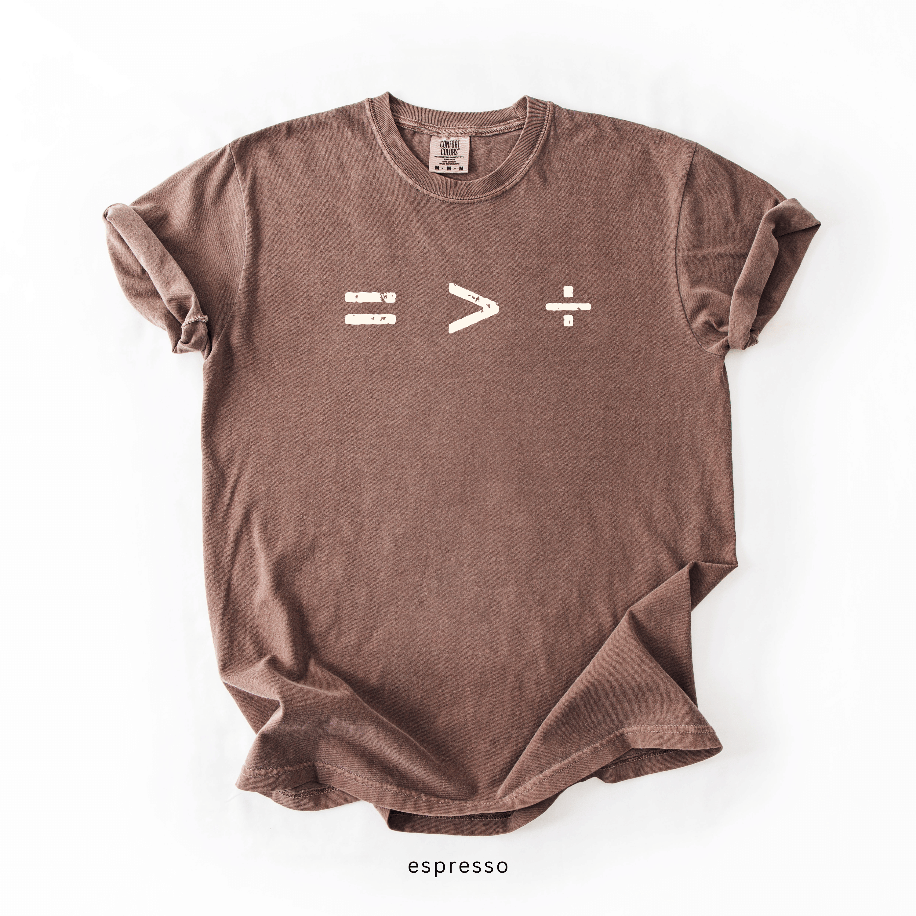 Equality Is Greater Than Division Graphic Tee, Social Justice Shirt