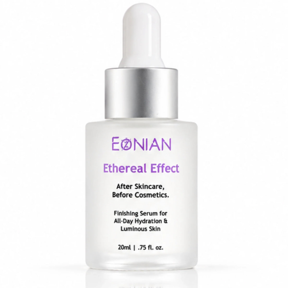 Hydrating finishing face serum for all-day hydration and luminous skin from Eonian Skincare