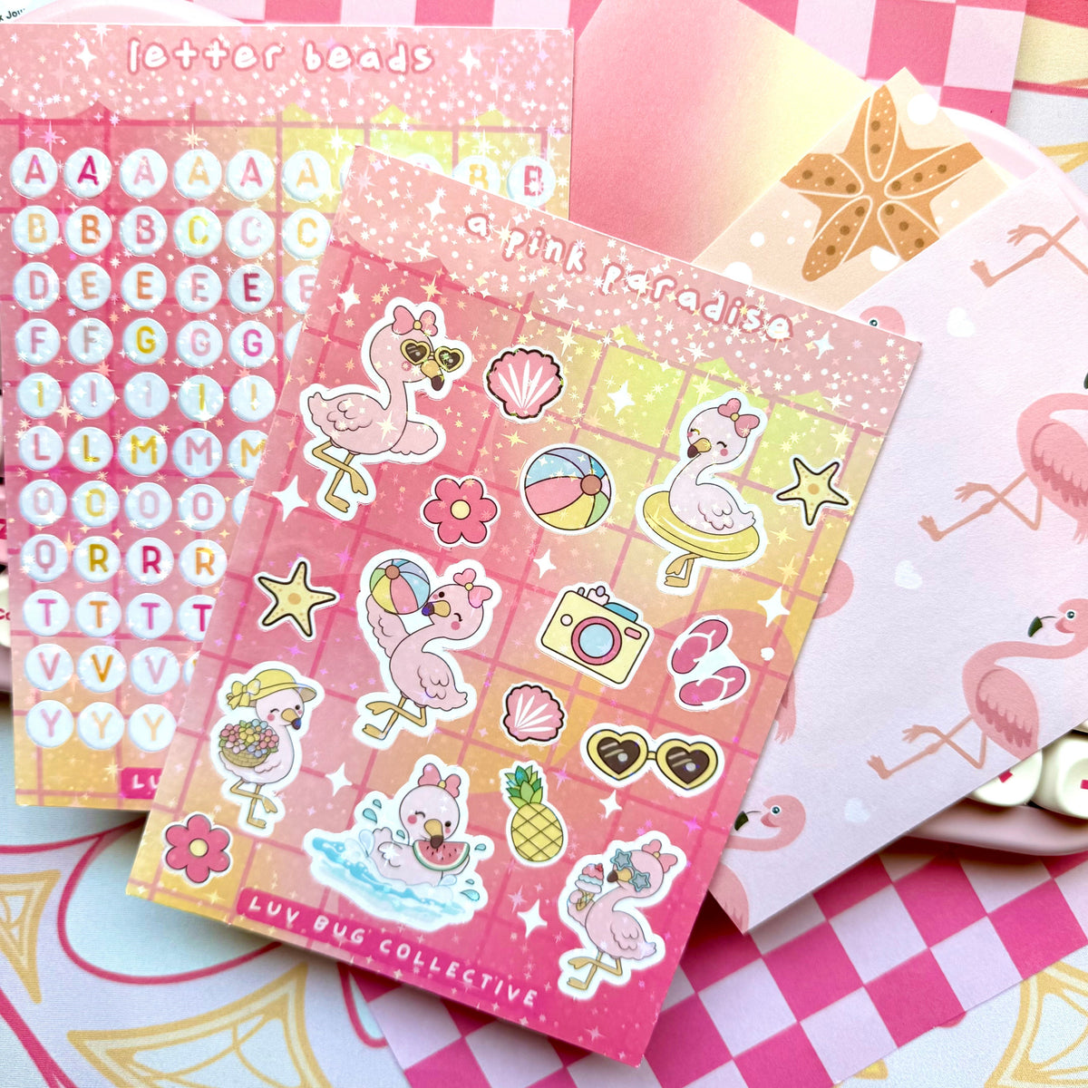 Pink Paradise Mini Journal Kit