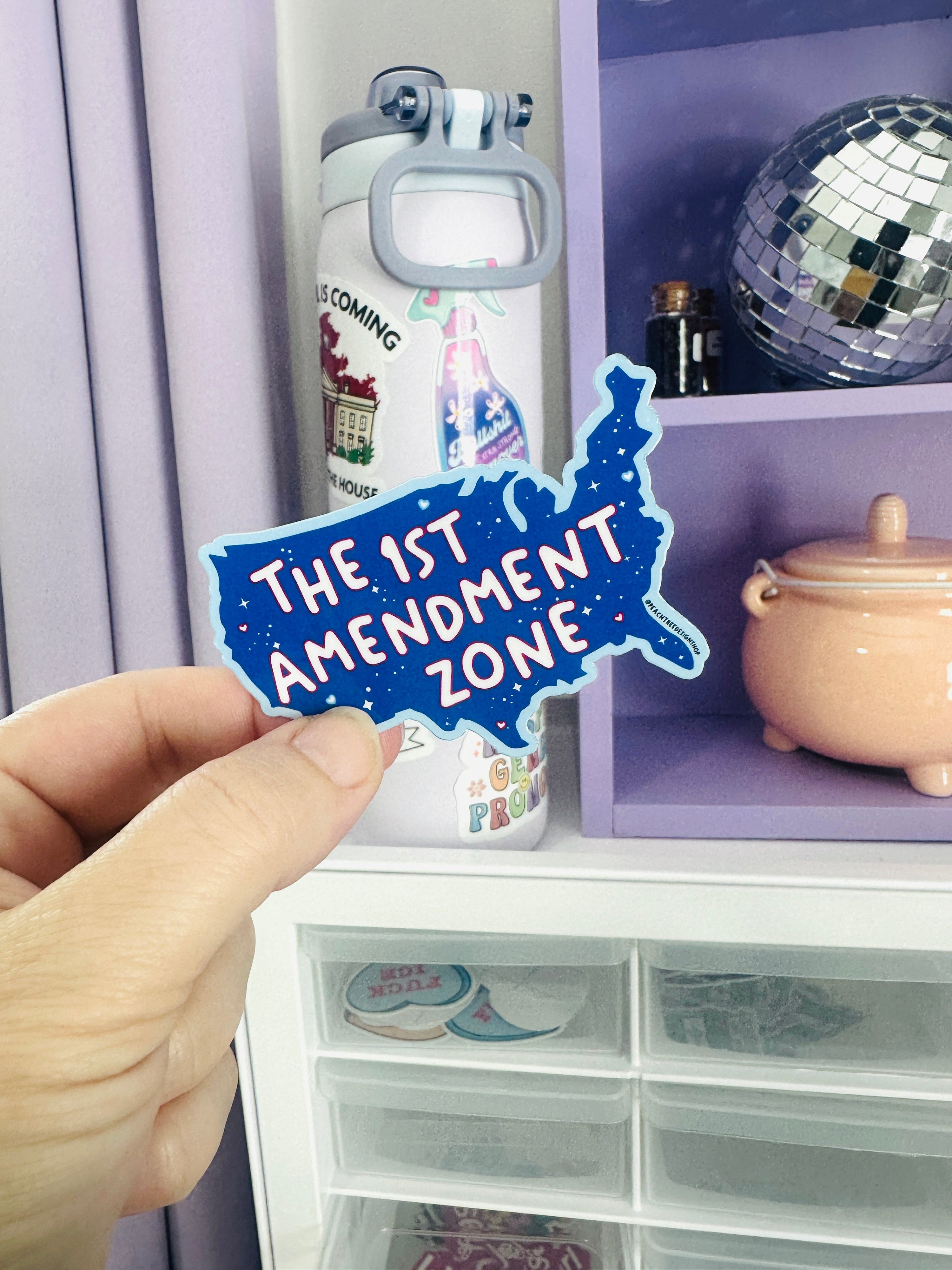 Free Speech Sticker