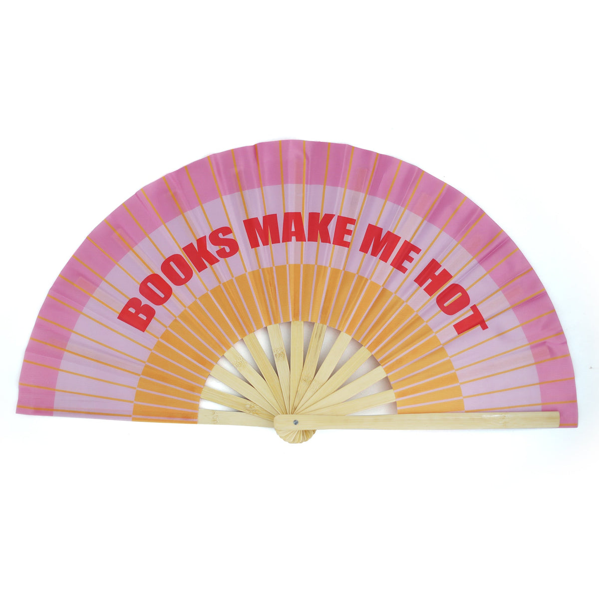 Books Make Me Hot Folding Fan, Jollity & Co