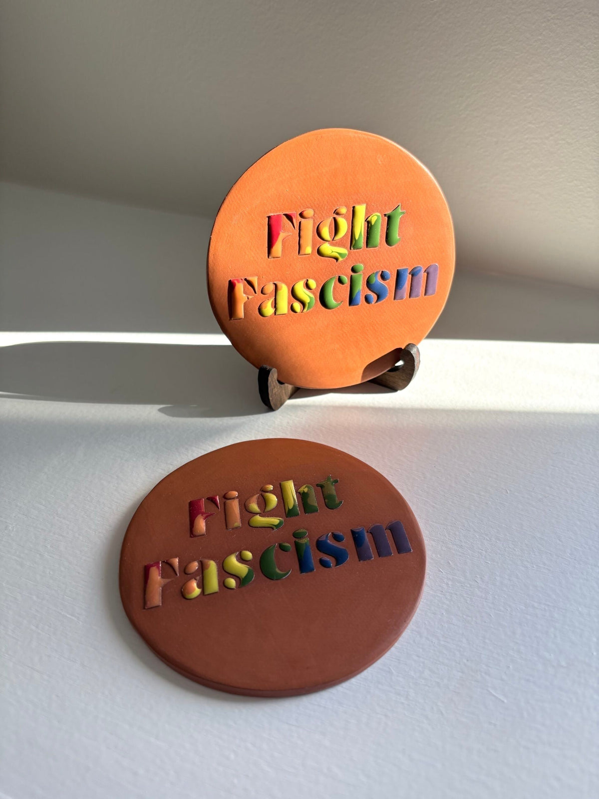 Anti-MAGA coasters