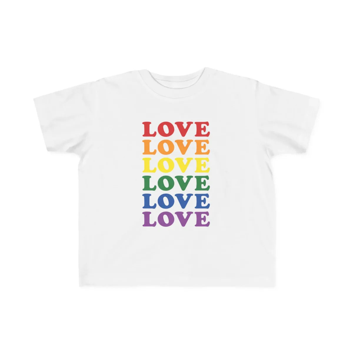 Gay Pride Love Toddler Tee - Resistance Nation