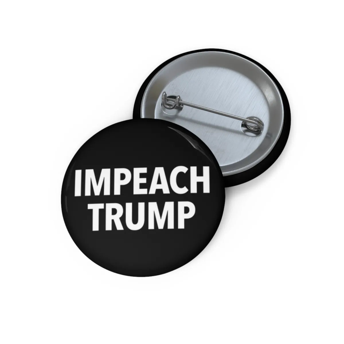 Impeach Trump Pin Back Button - Resistance Nation