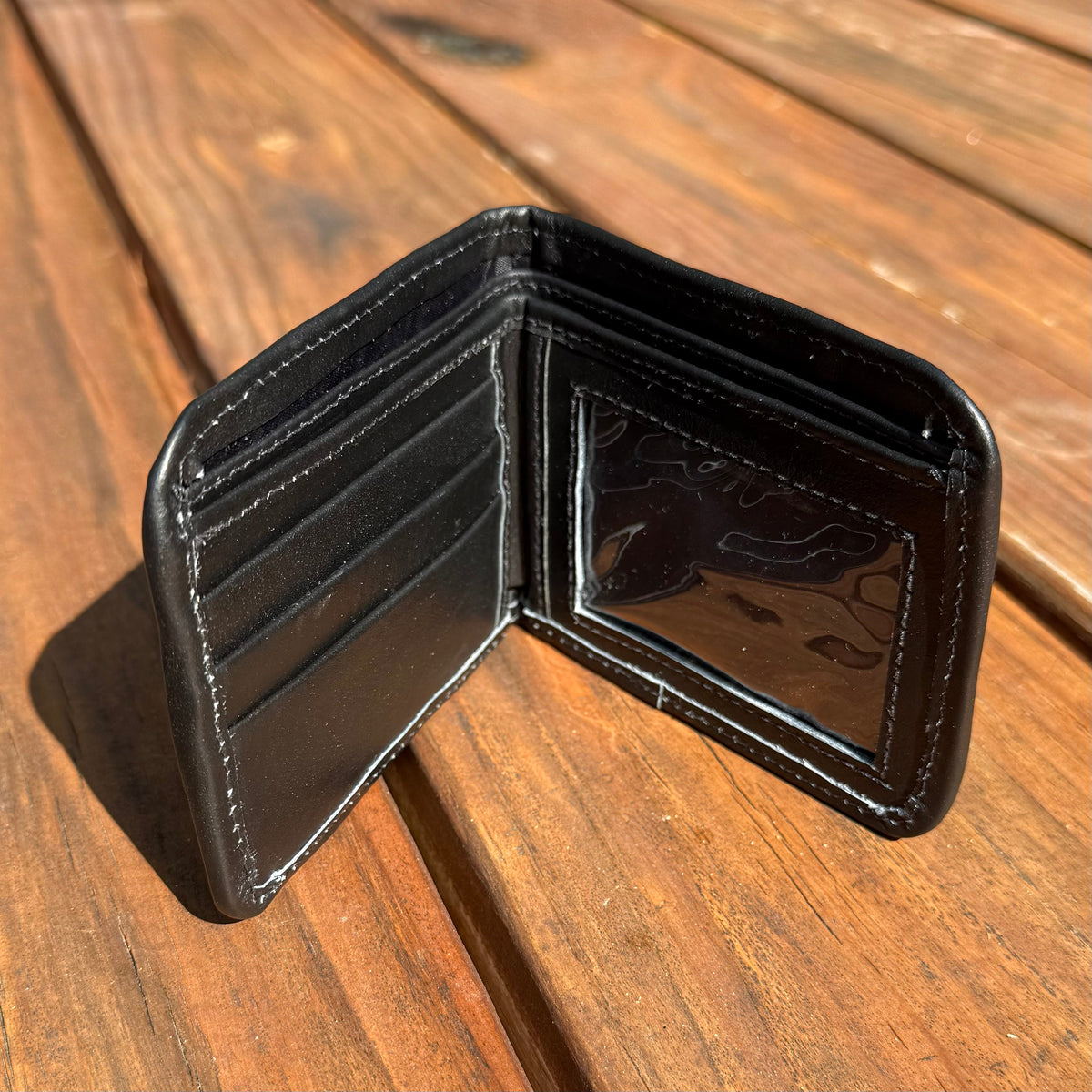 Black Huipil & Leather Men&