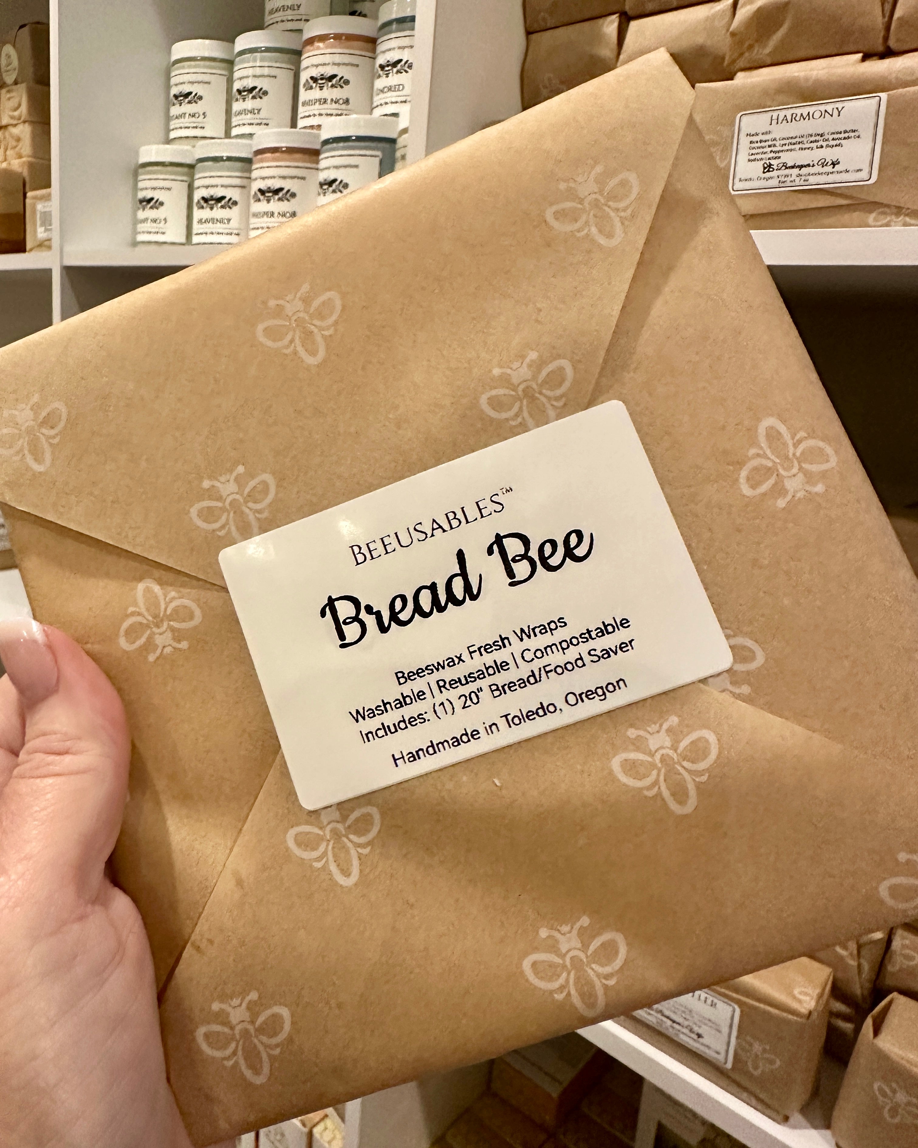 Beeusables | Bread Bee 20" Beeswax Wrap