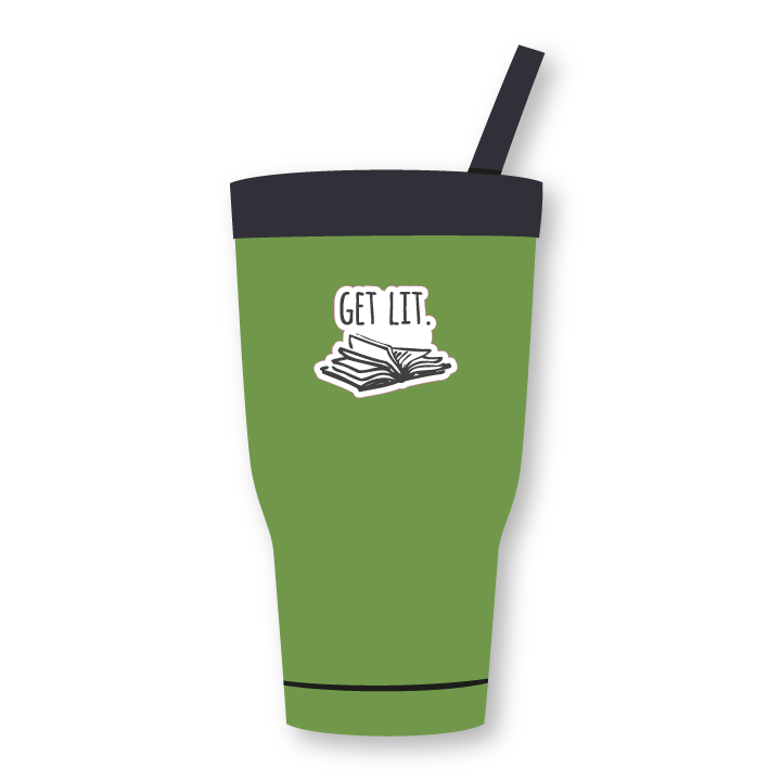 Get lit sticker