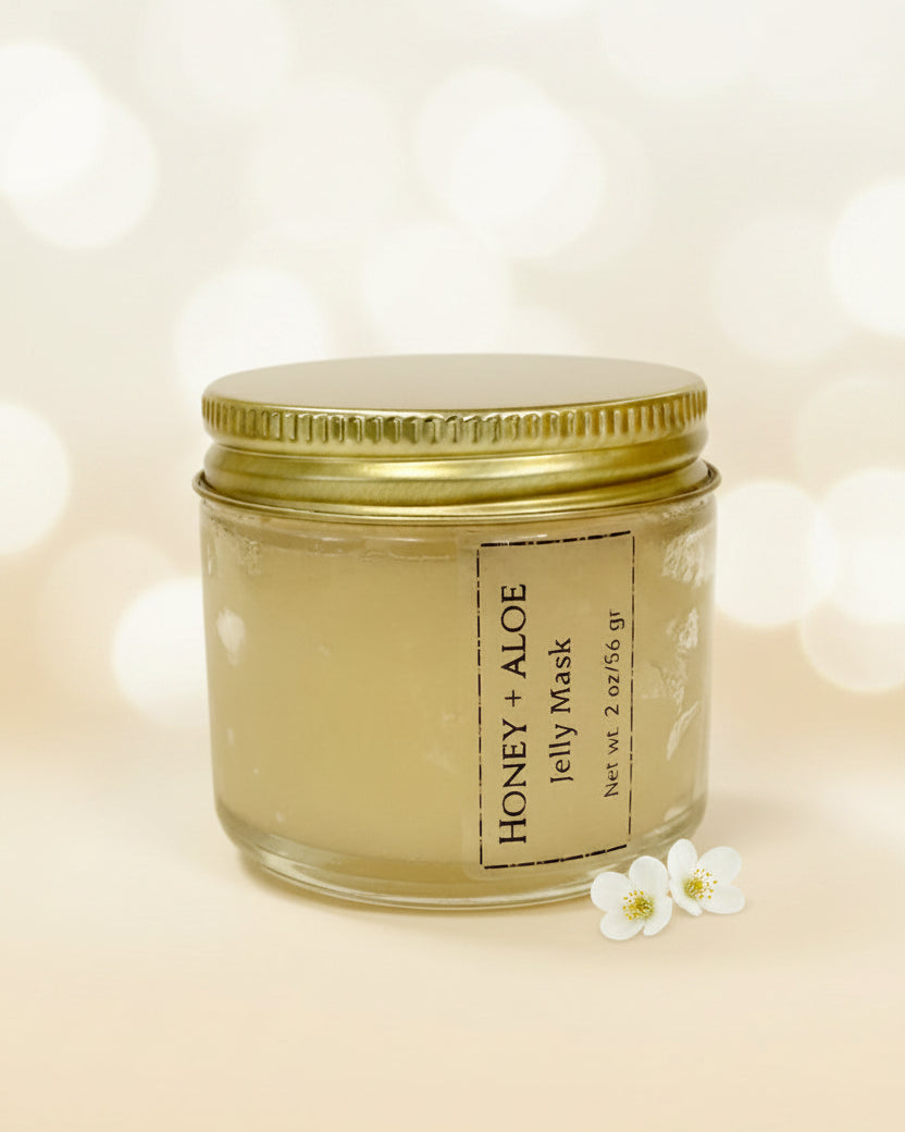 Bee You. Honey + Aloe Exfoliating Alpha Hydroxy Jelly Mask