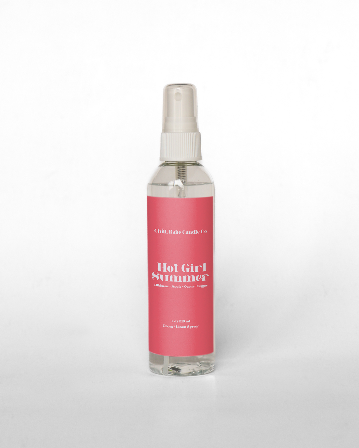 Hot Girl Summer & Linen Spray | Hibiscus + Apple + Ozone + Sugar