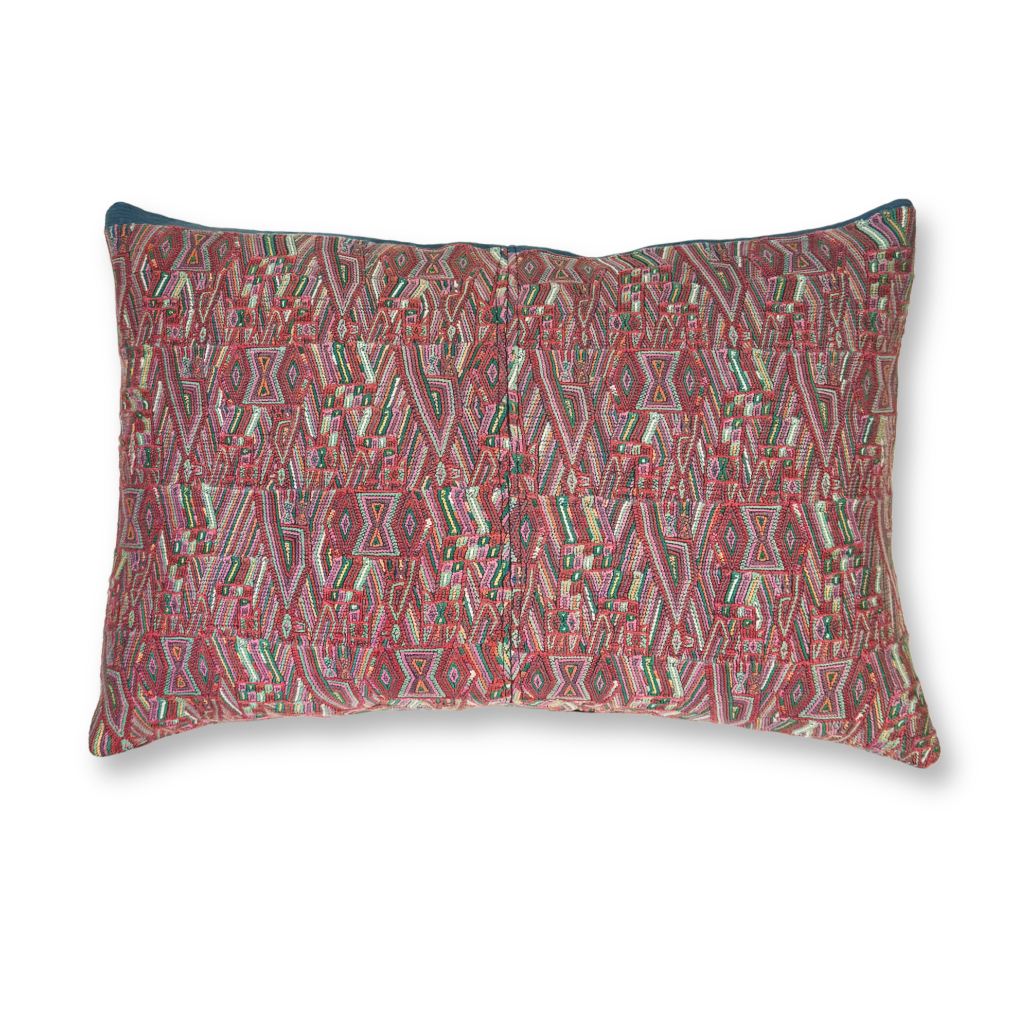 Huipil & Hemp Throw Pillow Cover