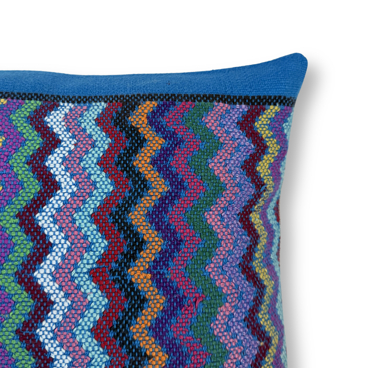 Huipil & Hemp Throw Pillow Cover