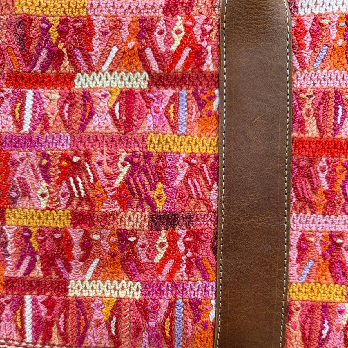 Handmade Vintage Huipil Tote