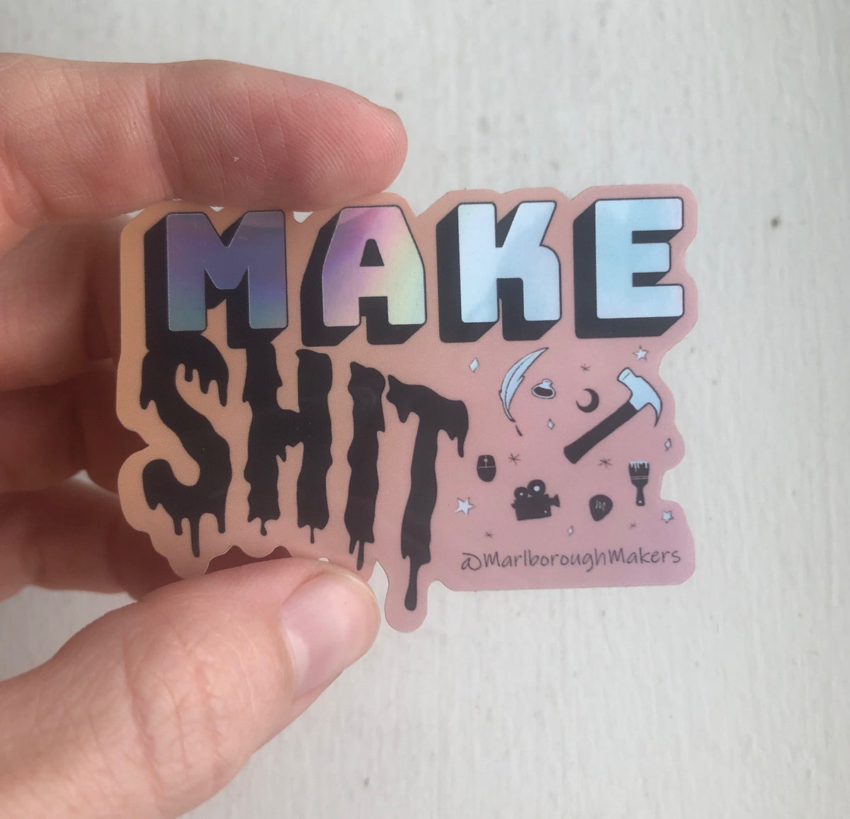 Marlborough Makers Benefit Sticker
