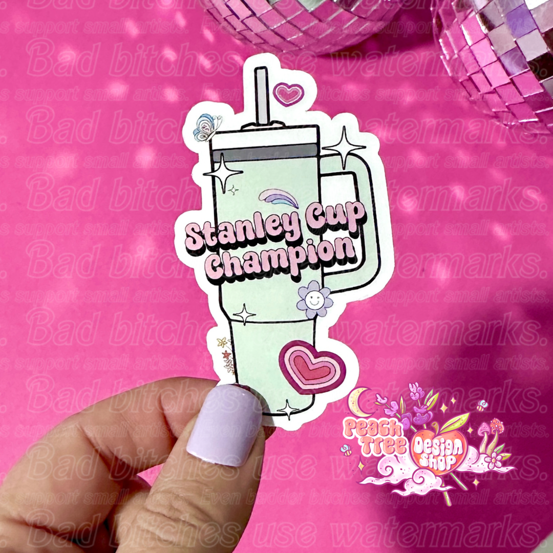 Stanley Cup Champion Sticker