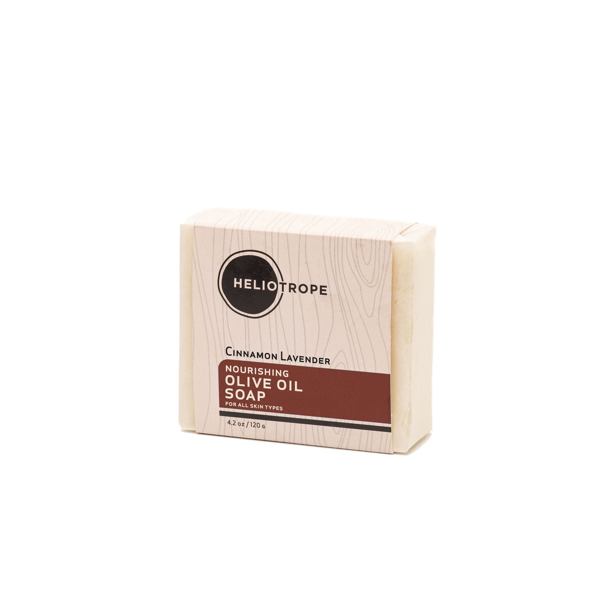 Heliotrope Cinnamon Lavender Nourishing Olive Oil Soap NEW