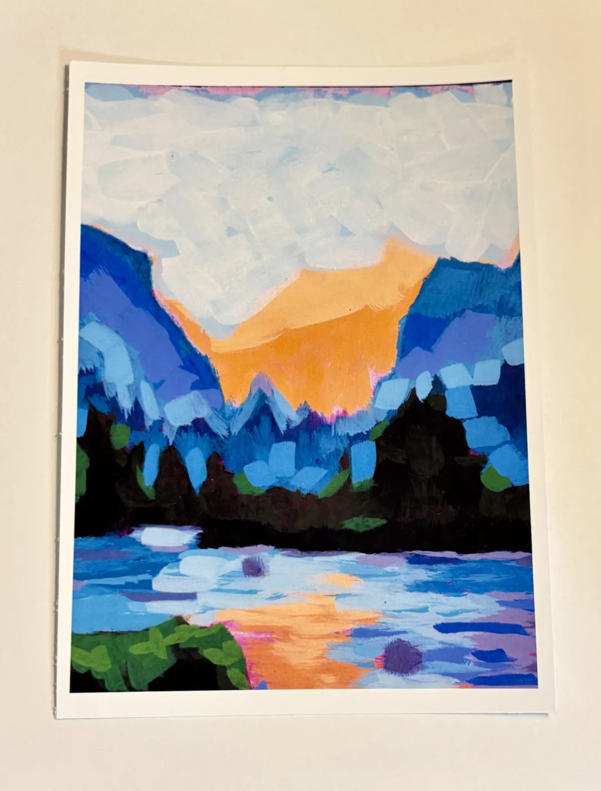 Mountain Lake art print