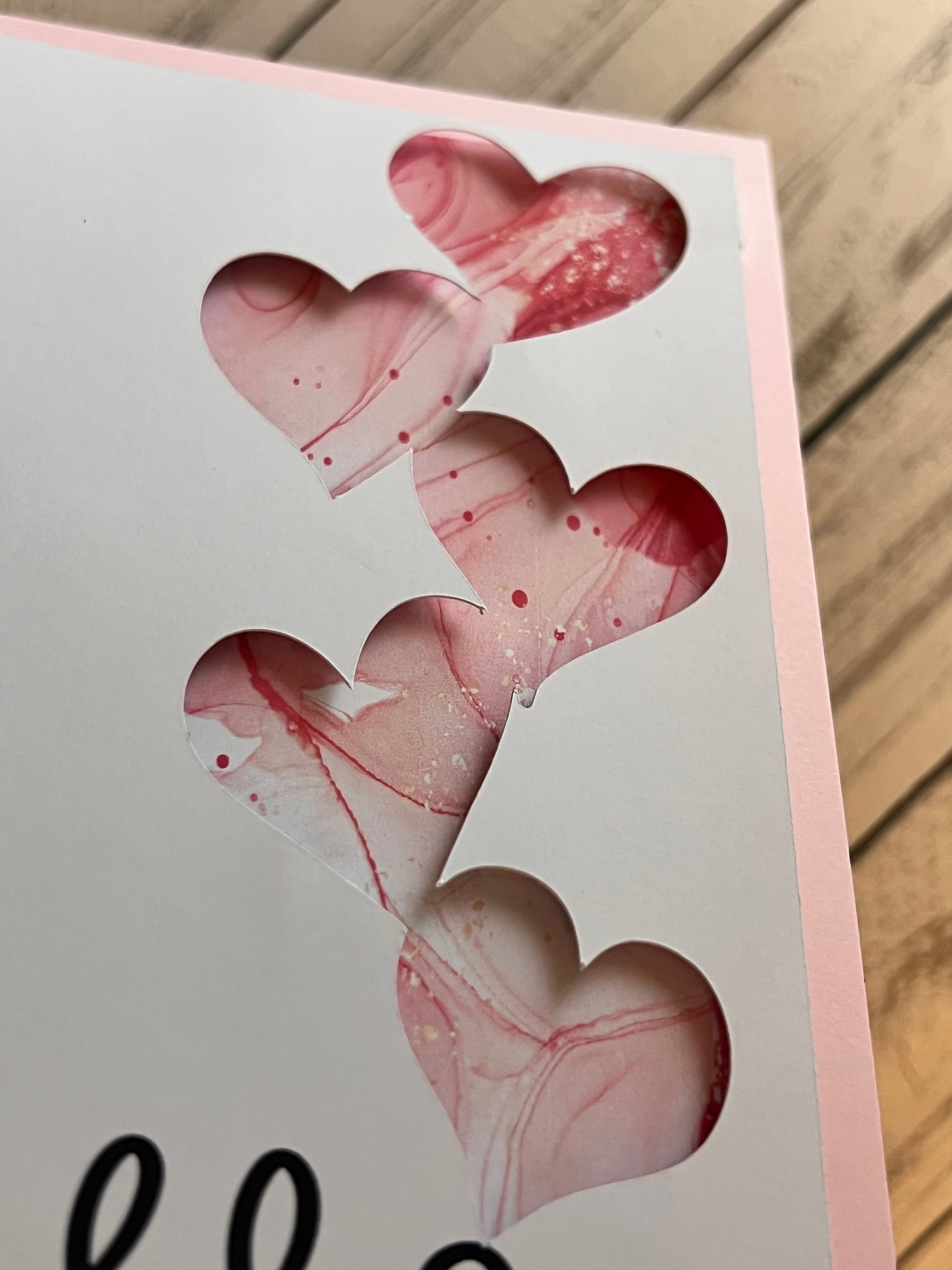 Greeting Card — Hello Valentine (3D) | Handcrafted Premium Card | Bossy Scribes