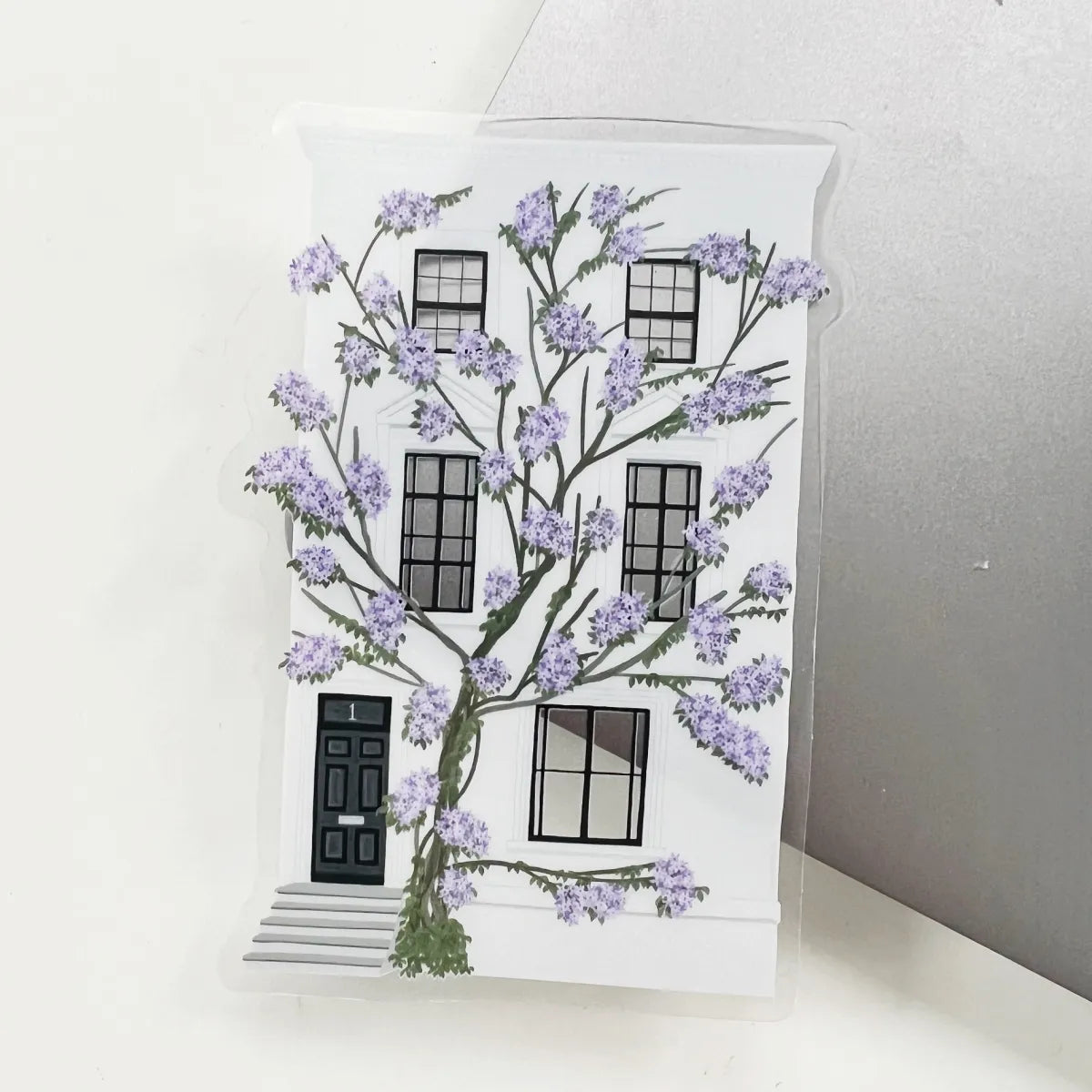 Wisteria townhouse sticker