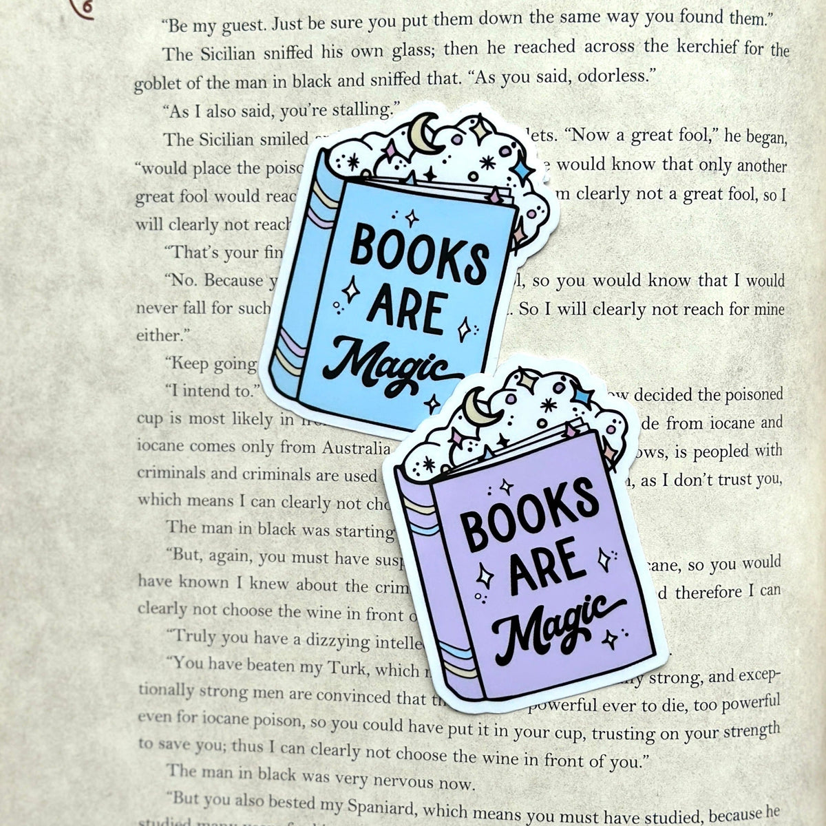 Books are Magic Sticker