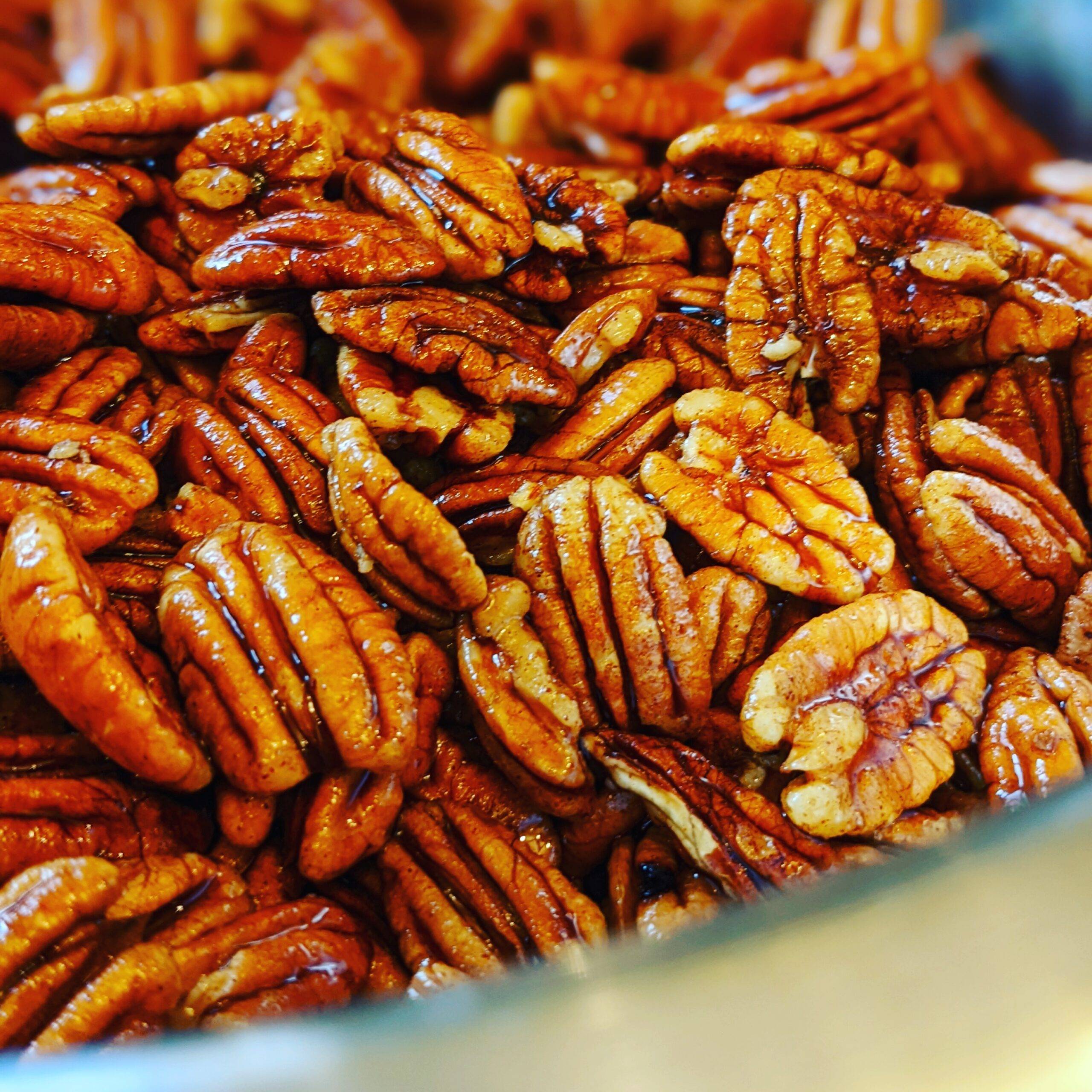 Gourmet Candied Nuts — Spiced Orange Walnuts, Bourbon Pecans, Mexican Chocolate Almonds (4oz / 8oz)