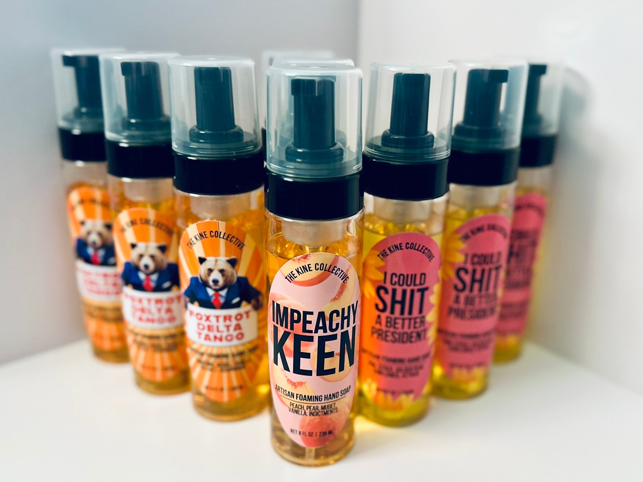 3 Bottle Set of Anti-Trump Foaming Hand Soaps | 6.5oz Each