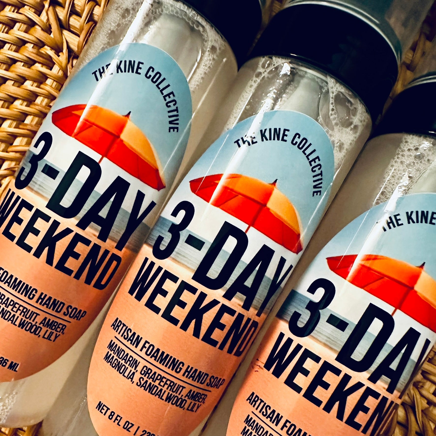 3 Day Weekend 6.5oz Foaming Hand Soap