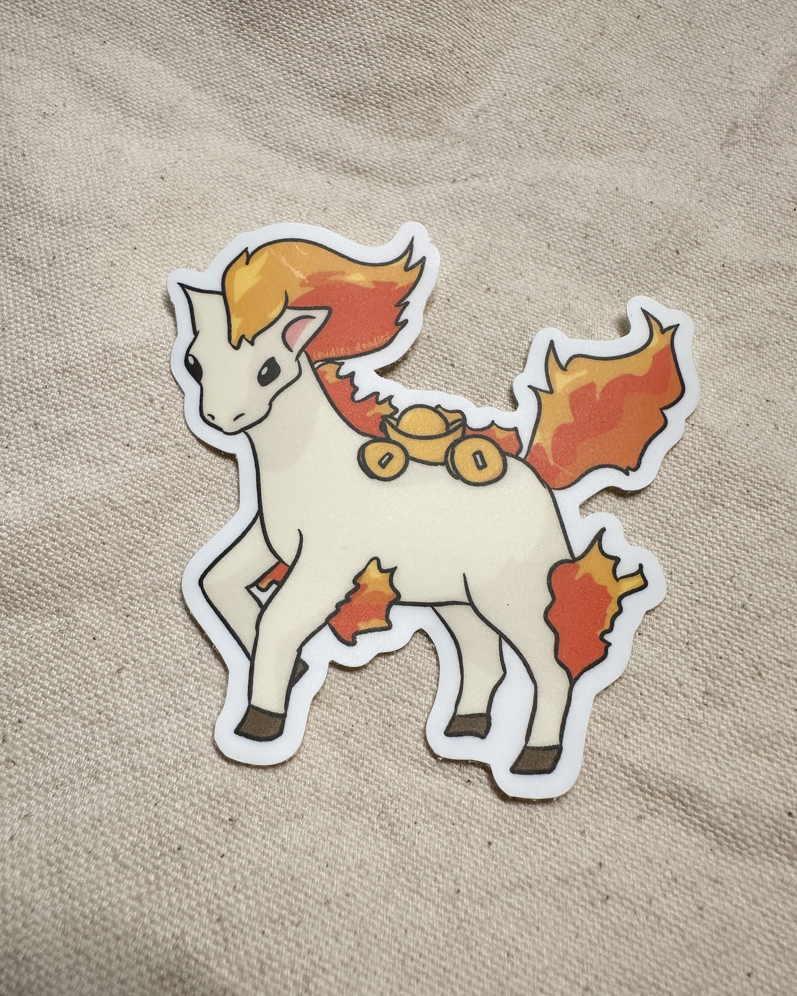 Year of the Fire Horse Sticker (Matte)
