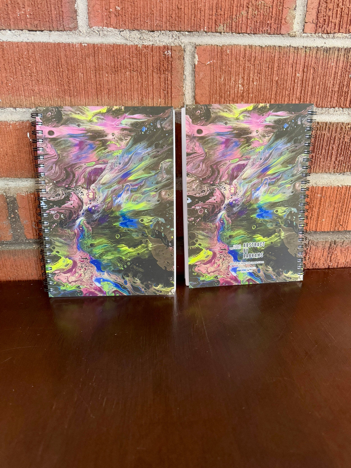 Purple, Blue, Green - Peacock - Soft Touch Cover Spiral Journal - 5.5"x8"