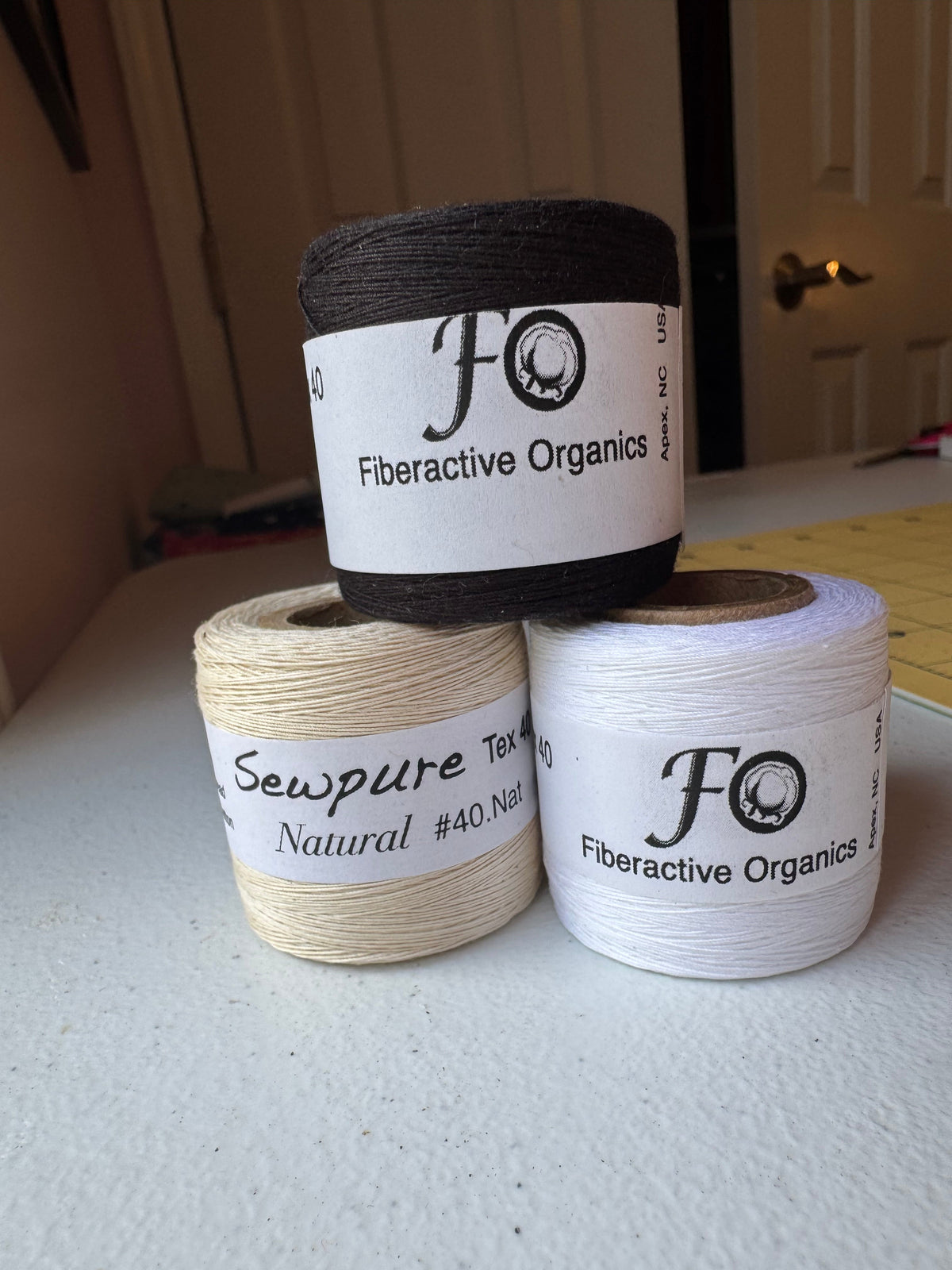 Sewpure™ Tex 40 300m Unmercerized Thread