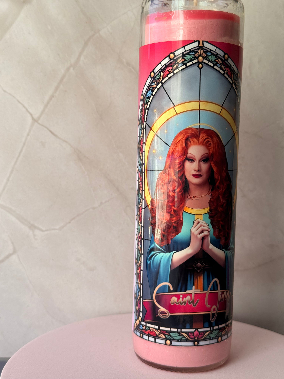 St. Jinx Prayer Candle- Trans-Drag Icon Jinx Monsoon
