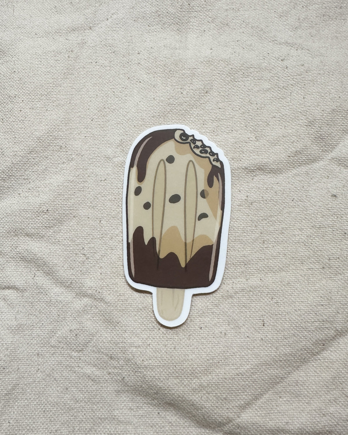 Brown Sugar Boba Popsicle Sticker (Matte)