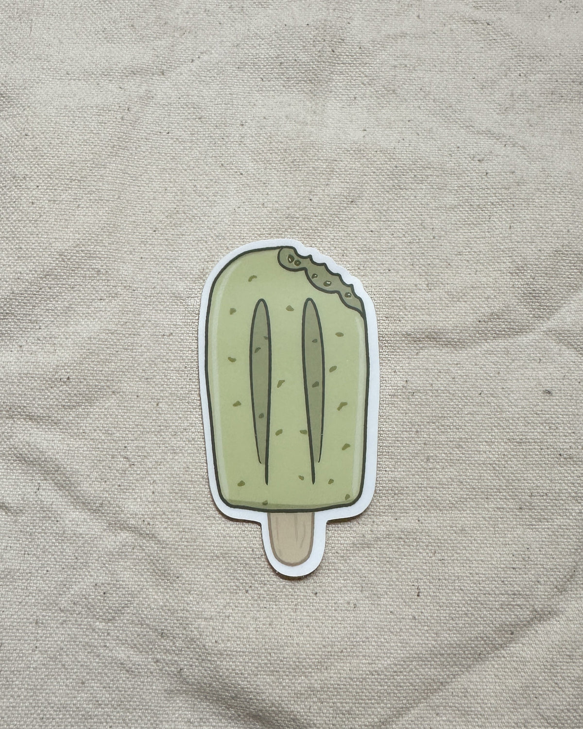 Mung Bean Popsicle Sticker (Matte)