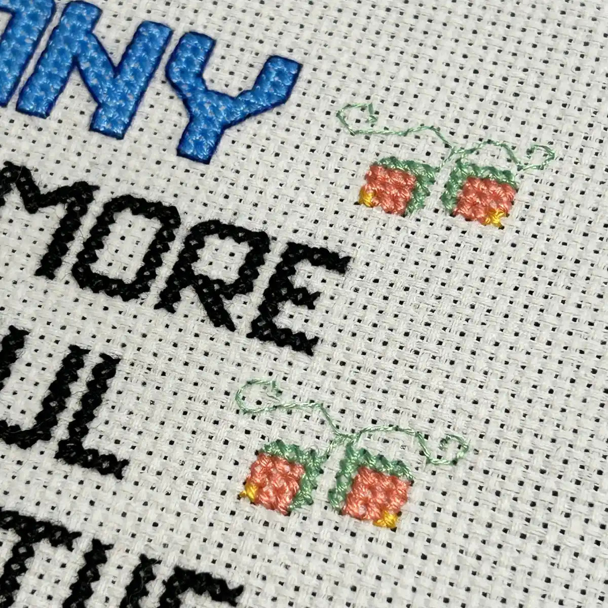 The Many Are More Powerful Cross Stitch Pattern
