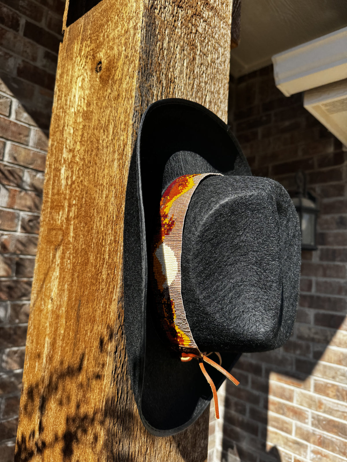 Safari Sunset Beaded Hat Band