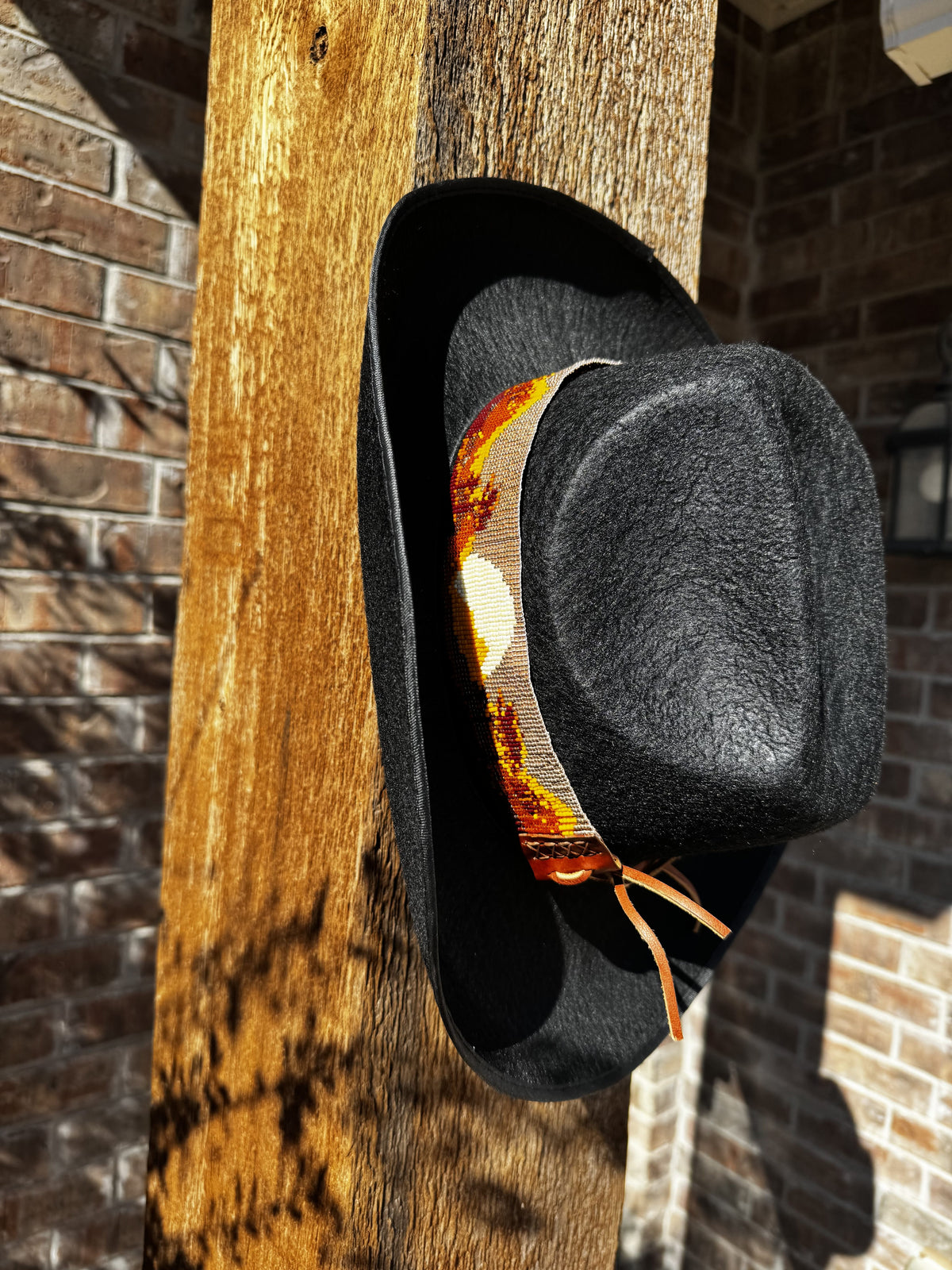 Safari Sunset Beaded Hat Band