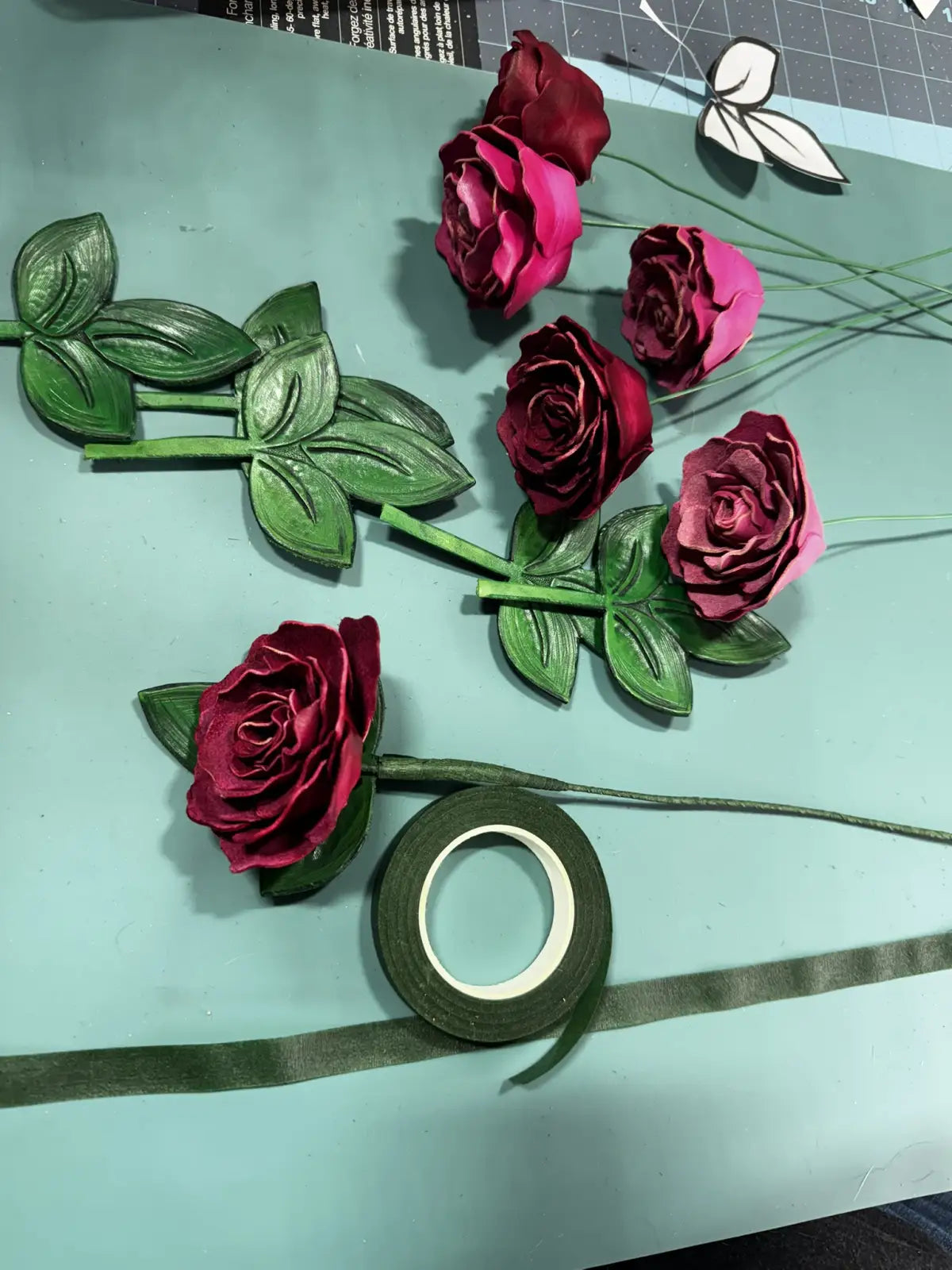 Leather Flowers
