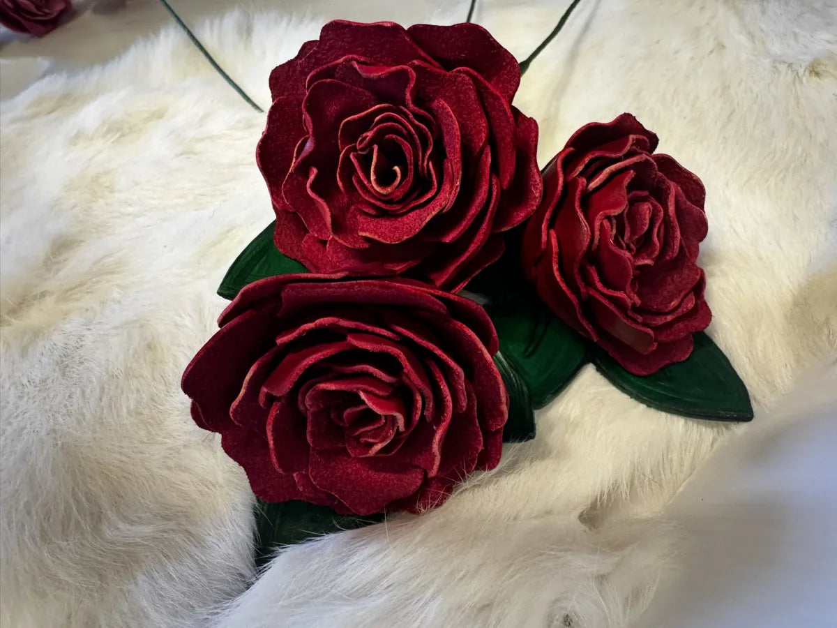 Leather Flowers