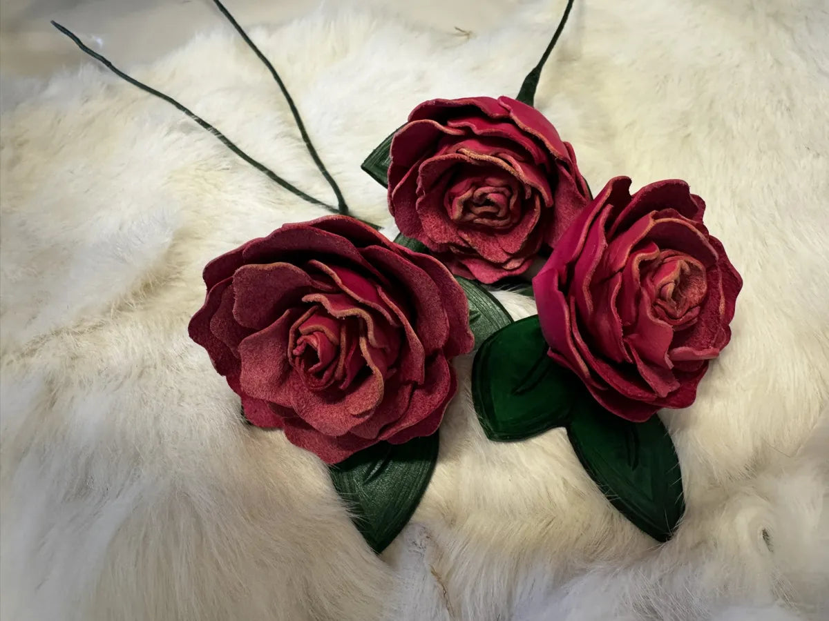 Leather Flowers