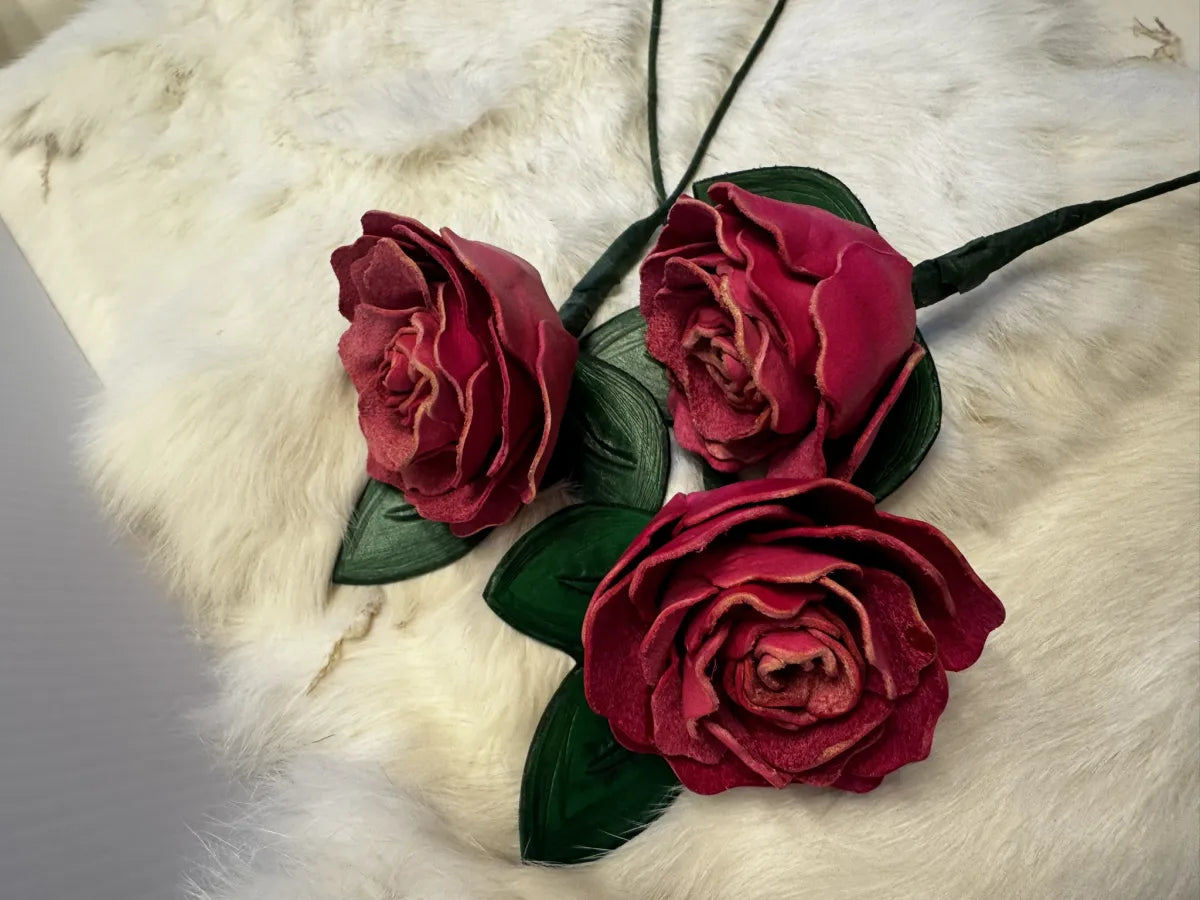 Leather Flowers
