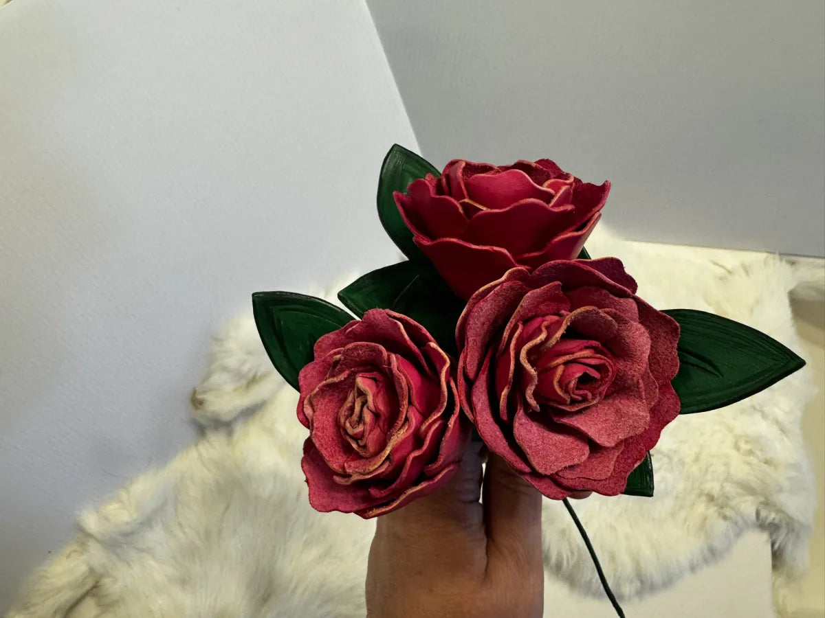 Leather Flowers