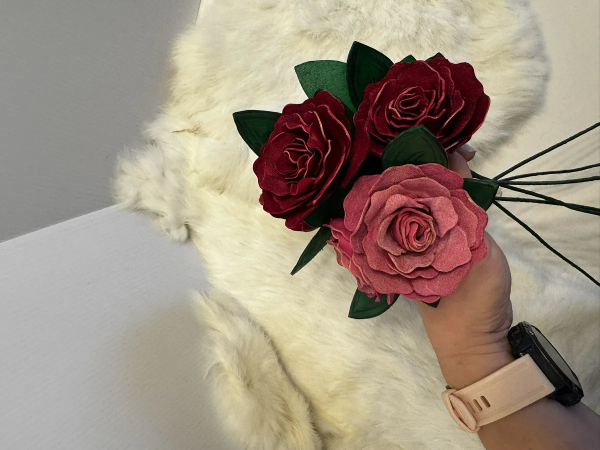 Leather Flowers