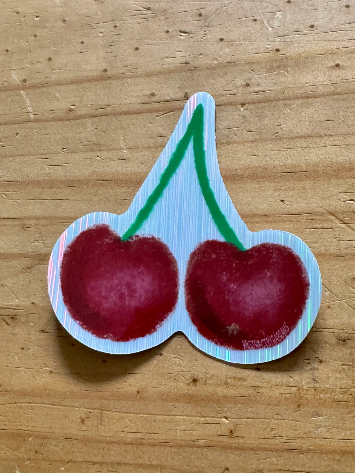Hand Drawn Cherry Sticker