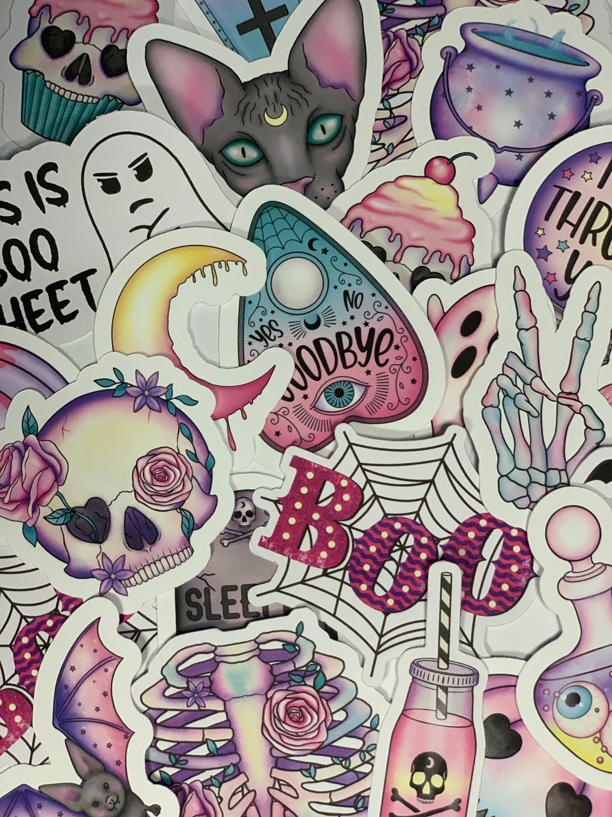 Pastel Goth Planchette Sticker