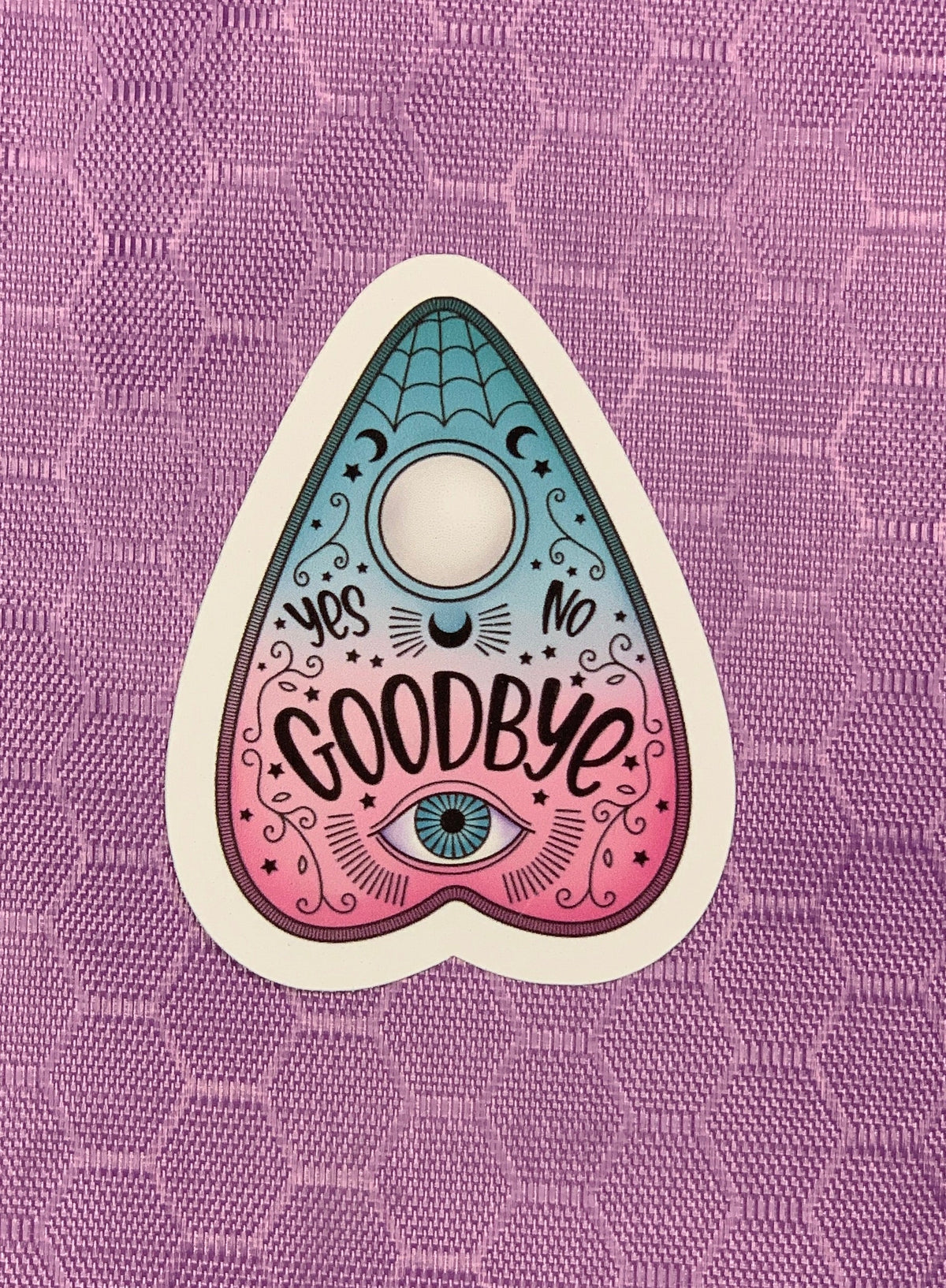Pastel Goth Planchette Sticker