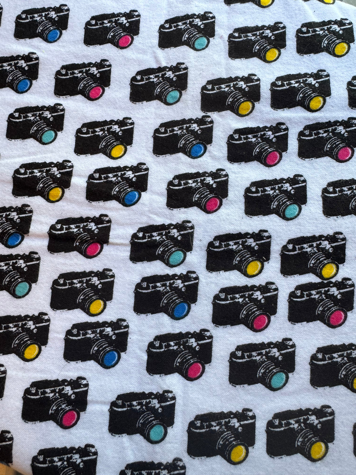 Camera Fleece 2 Yards Blanket Backing