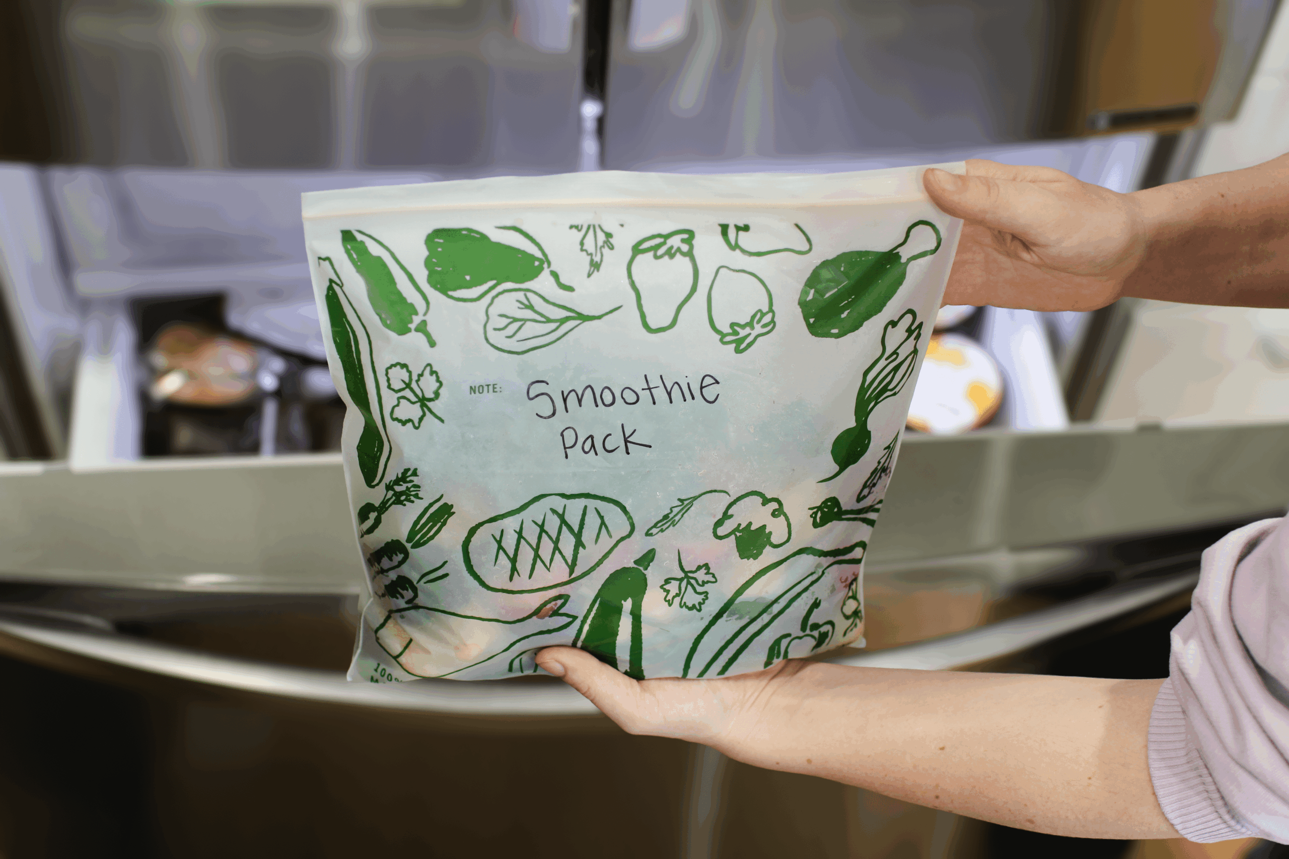 Zip-Top Compostable Freezer-Safe Gallon Storage Bags