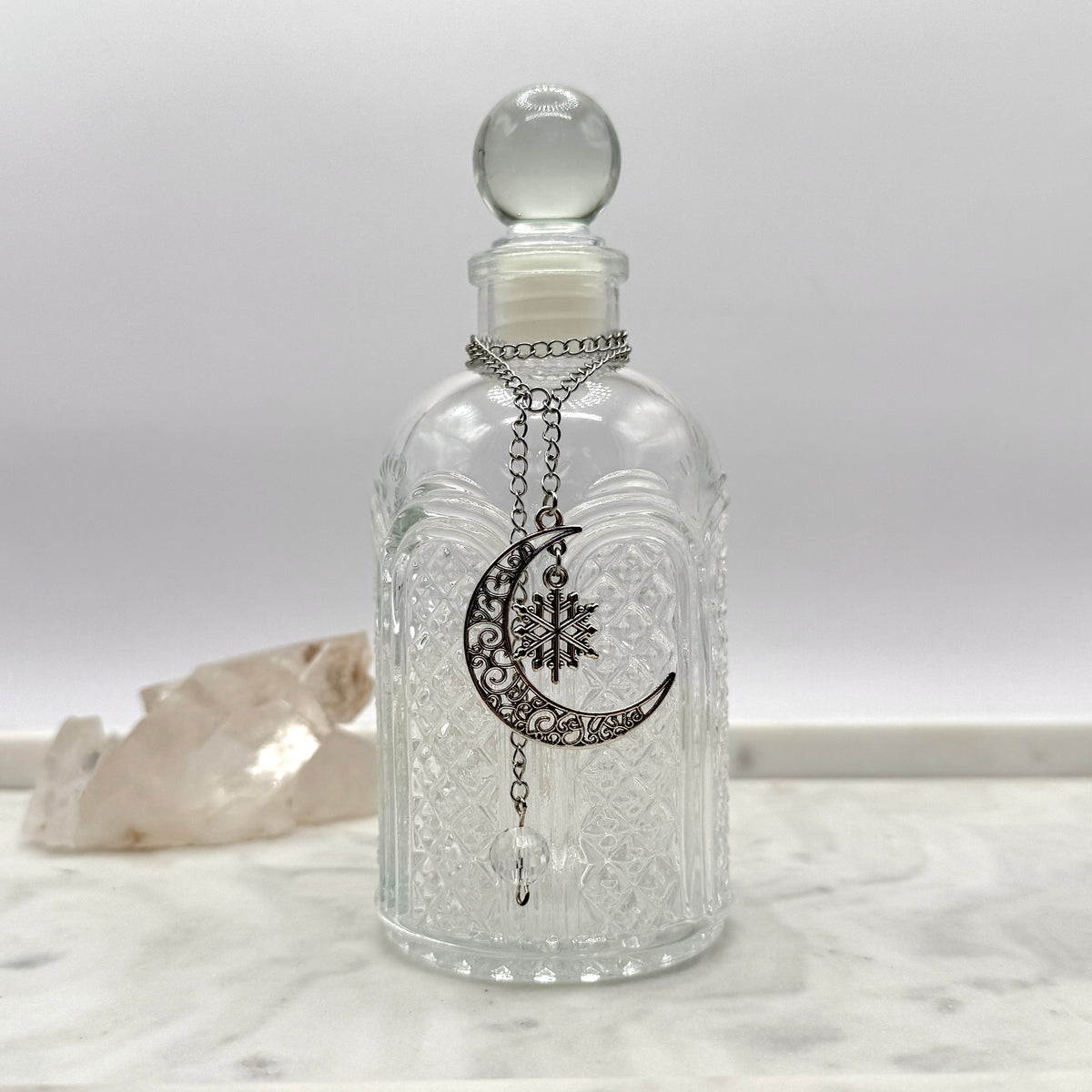 Winter Solstice Glass Moon Water Ritual Kit